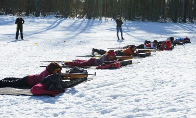 Initiation biathlon à Gap Bayard au Féminin