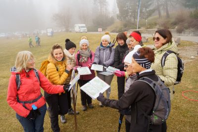 Course d'orientation à Gap Bayard au Féminin